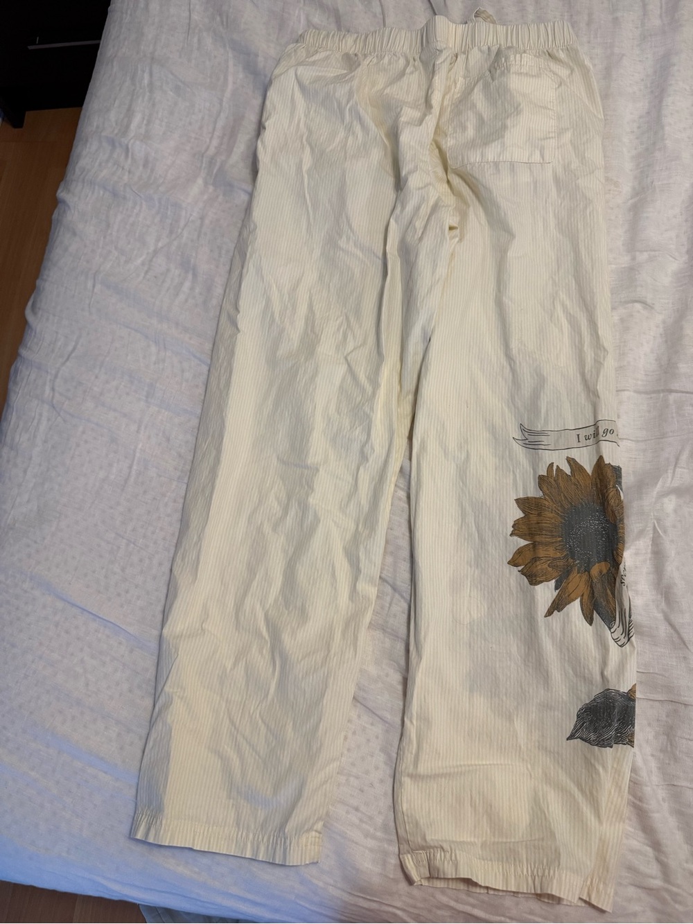 Taylor Swift TTPD secret gardens pants XL - Picture 2 of 4